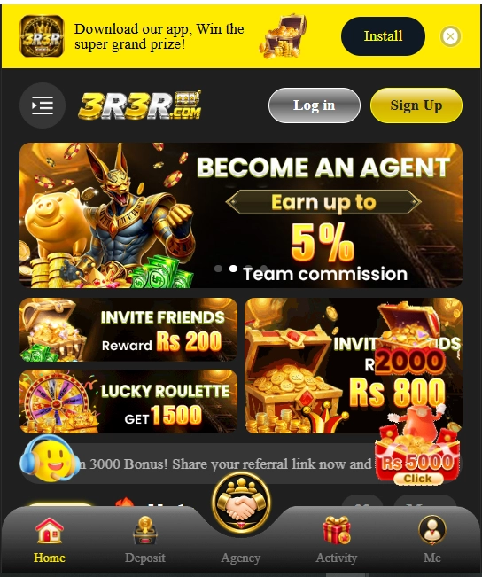 3R3R3 Game Login