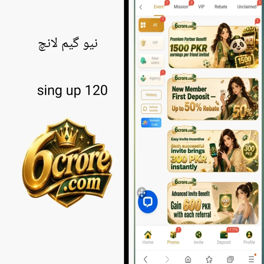 6crore Game Login